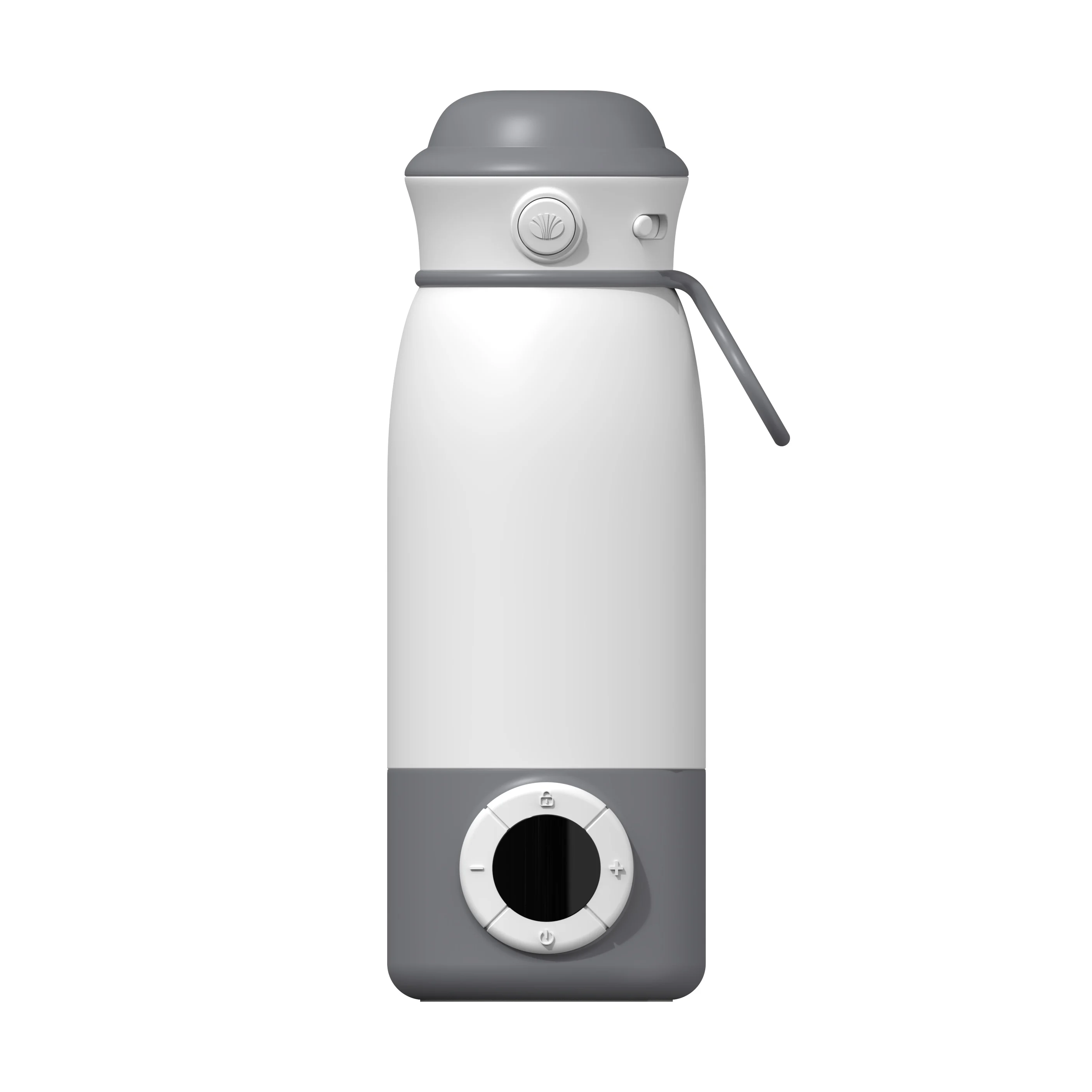 Water travel bottle soft touch with temperature thermos Electric coffee milk mug warmer