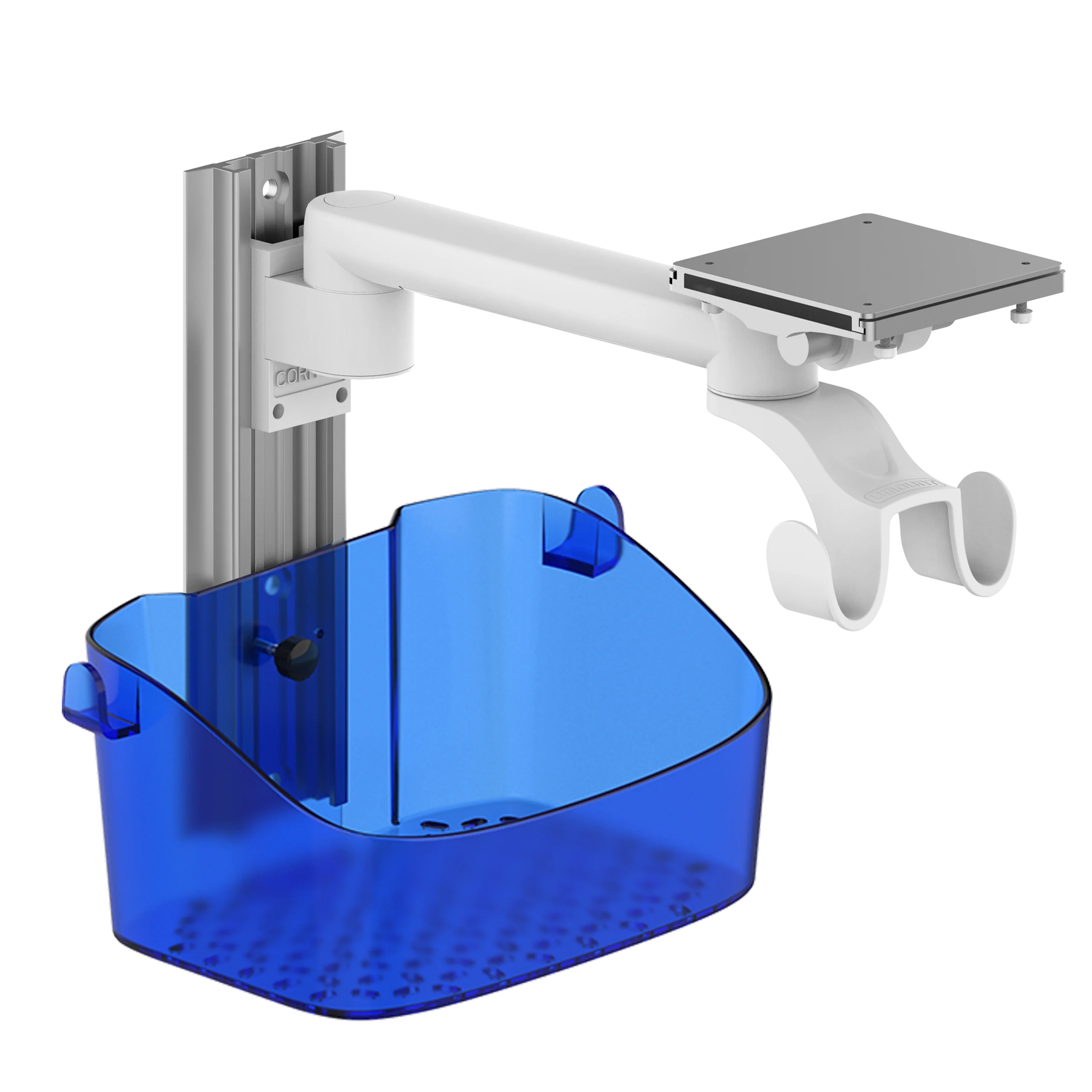 Wall mount bracket rotated support arm for patient monitor Mindray IPM uMec