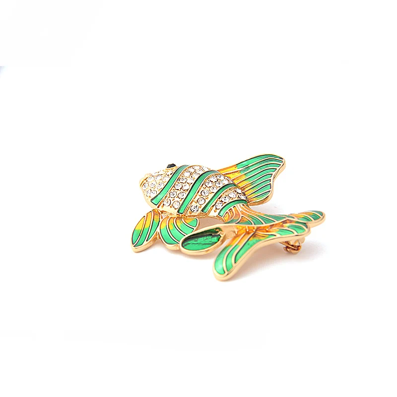 V&R Qingdao Joalheria Jewelry Cartoon Ocean Sea Fish Enamel Brooch Pin