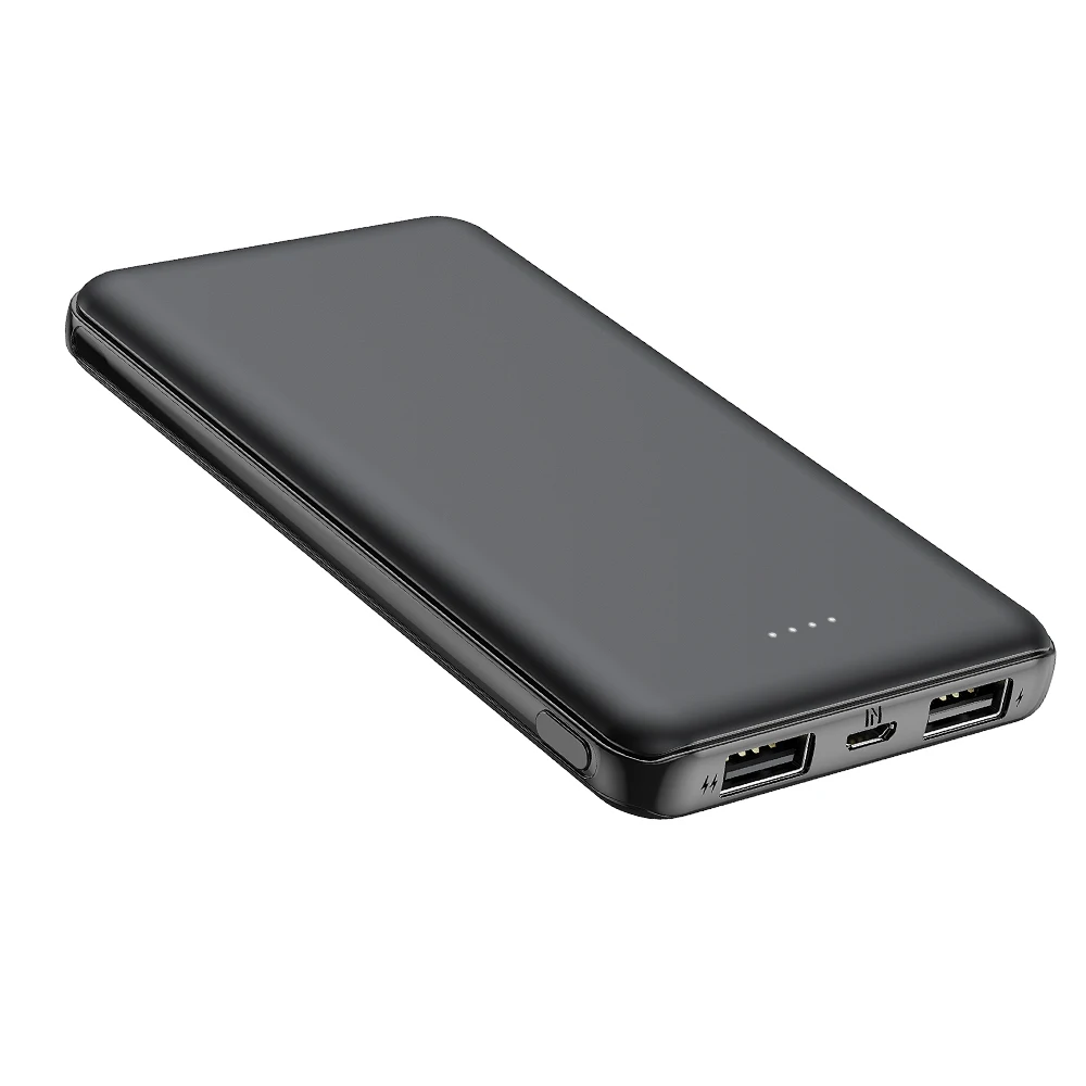 Cheap price high capacity portable dual usb output 10000 mah powerbank,led screen power bank 10000mah