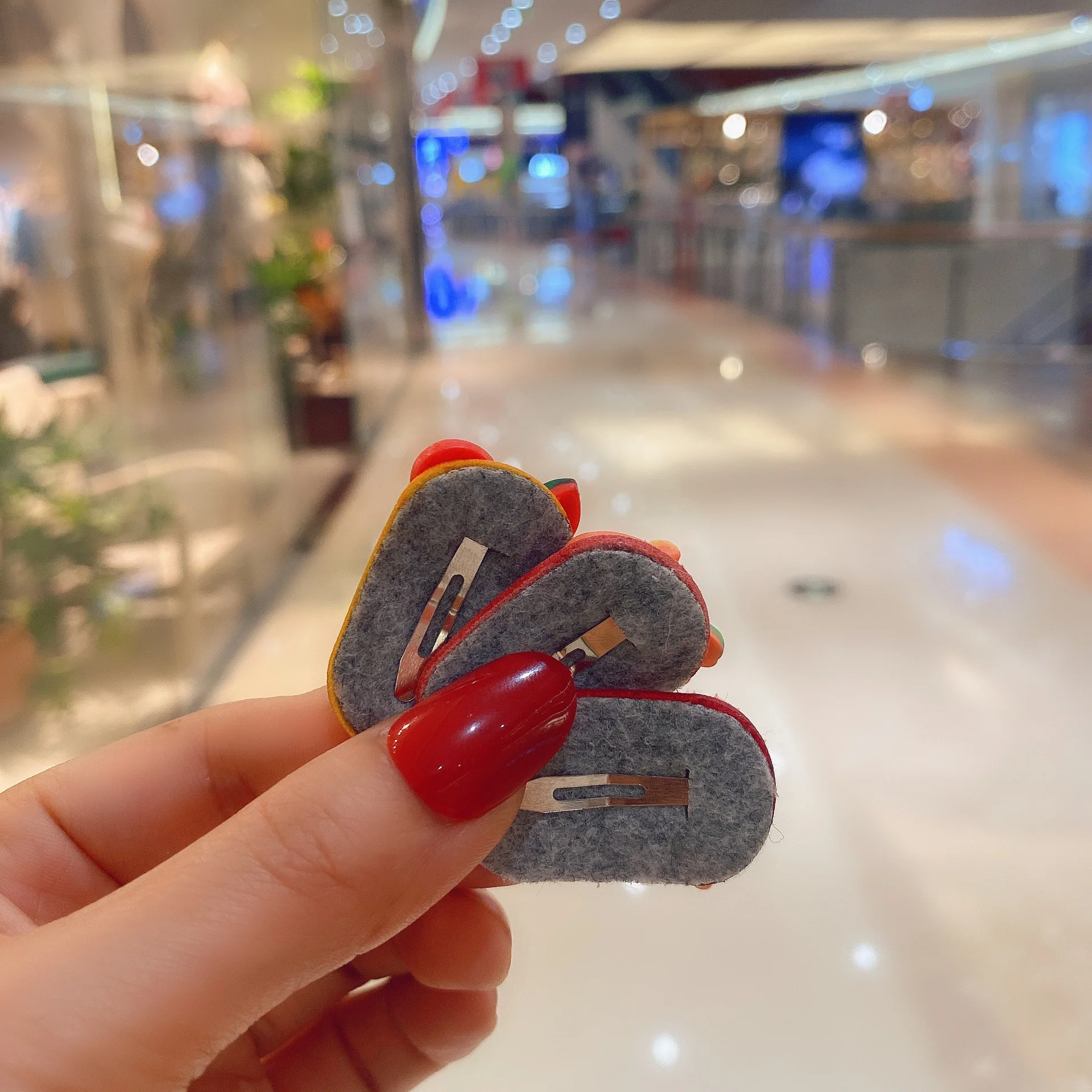 Girls Children Cute Set Shiny Candy Leather Baby Kids Tictac Hairclips Matte Suede Tic Tac Hair Clips Snap Clips For Hair