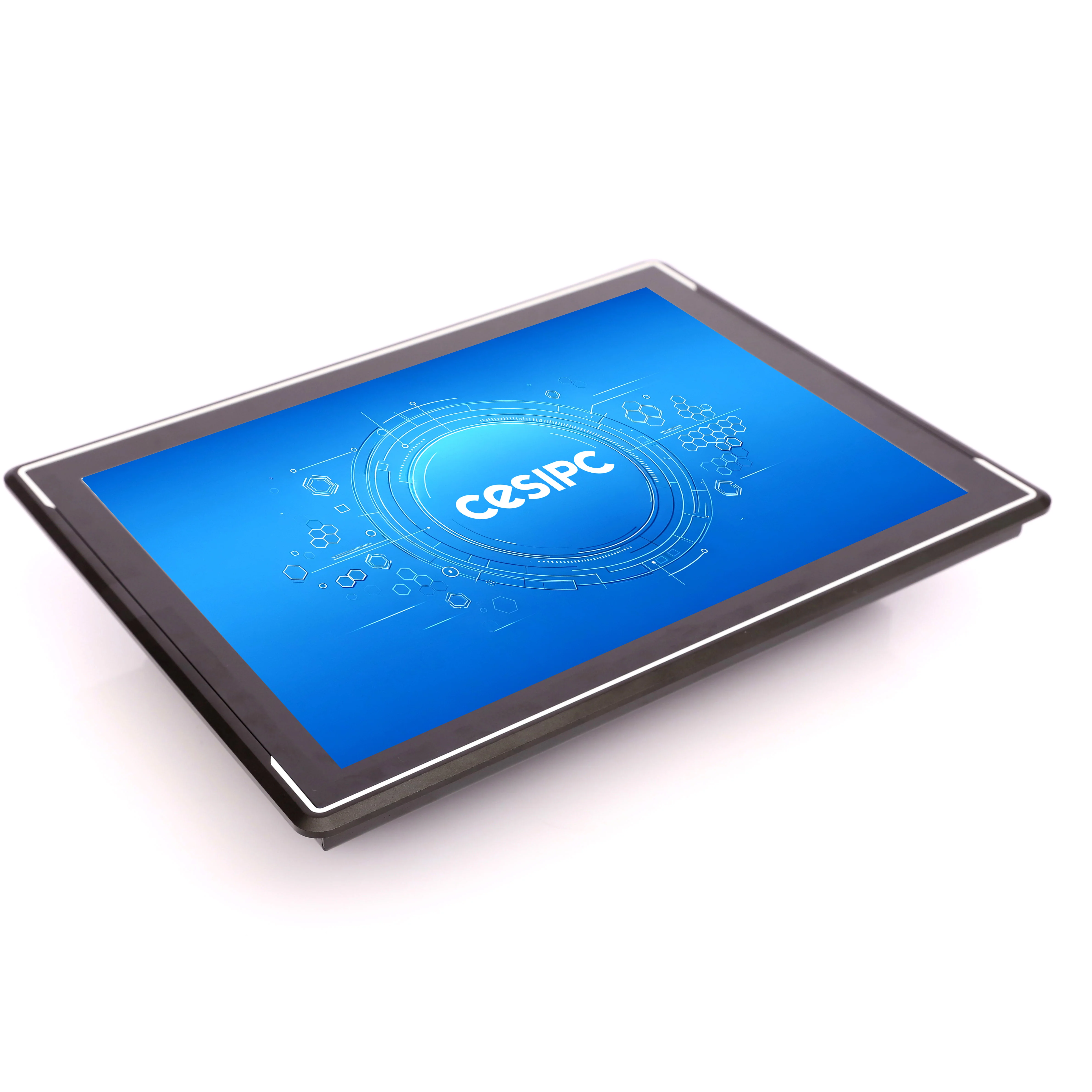 CESIPC 15 inch All in One Industrial Panel PC RS485 RS232 LAN COM Support Customize