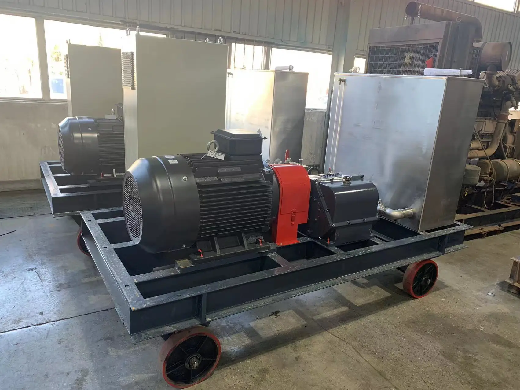 Electrical professional high pressure pump unit  factory direct sale
