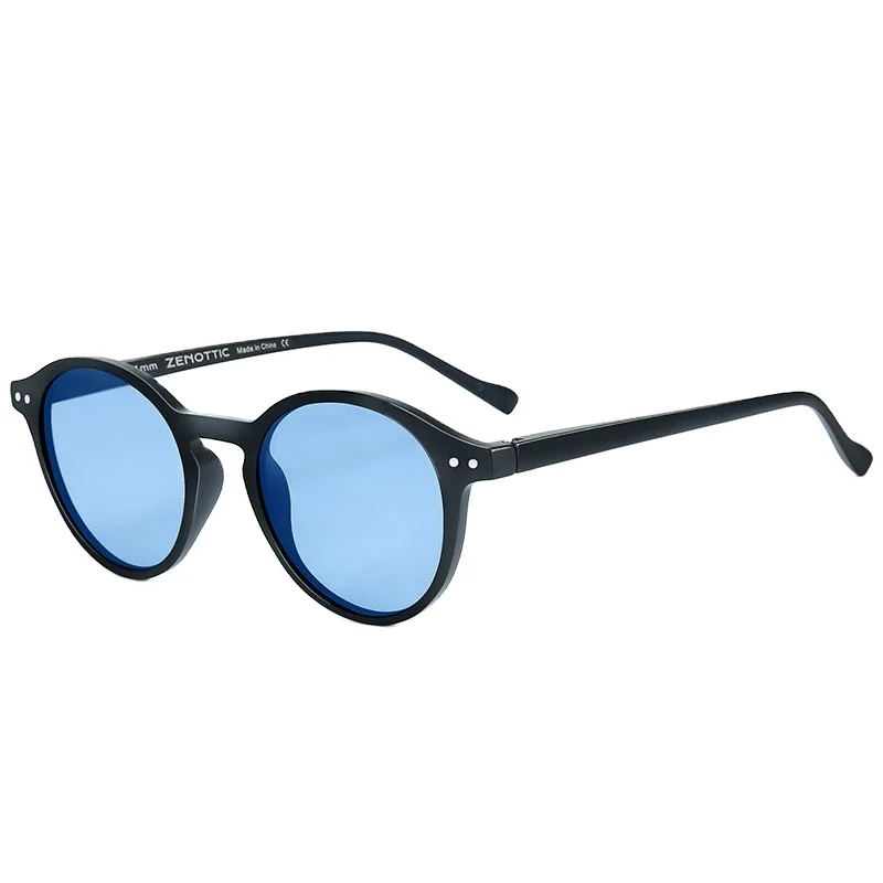 Vintage Round Polarized Sunglasses Male Retro UV400 Sun Glasses eyeglasses custom for Men Women