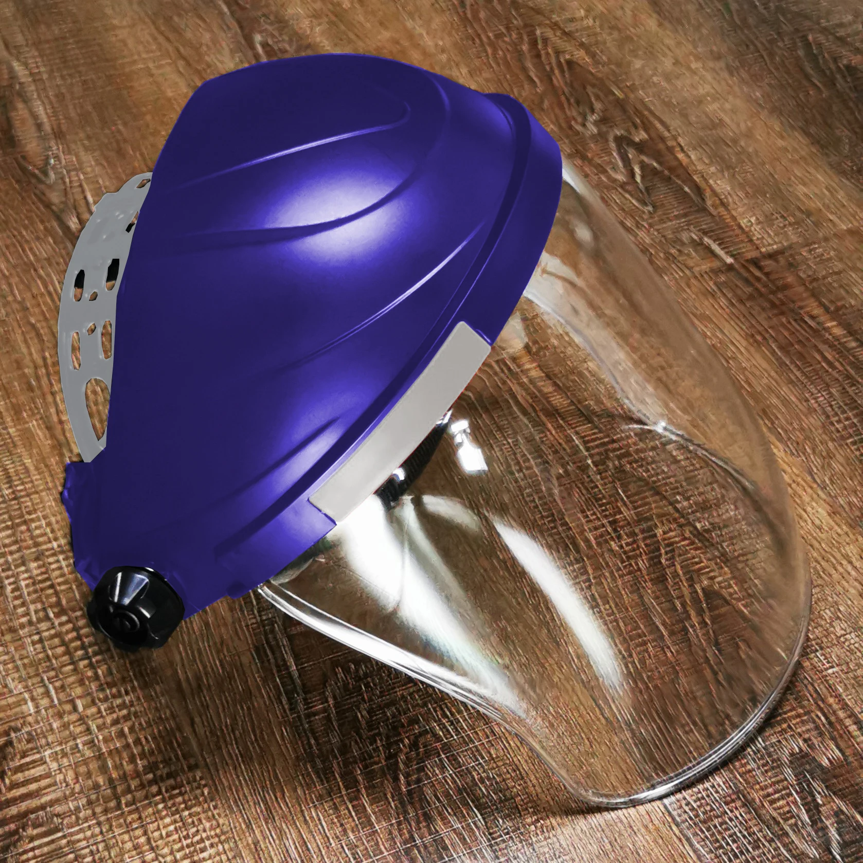 Transparent Anti Splash Welding Face Visor Shield For Industrial Construction