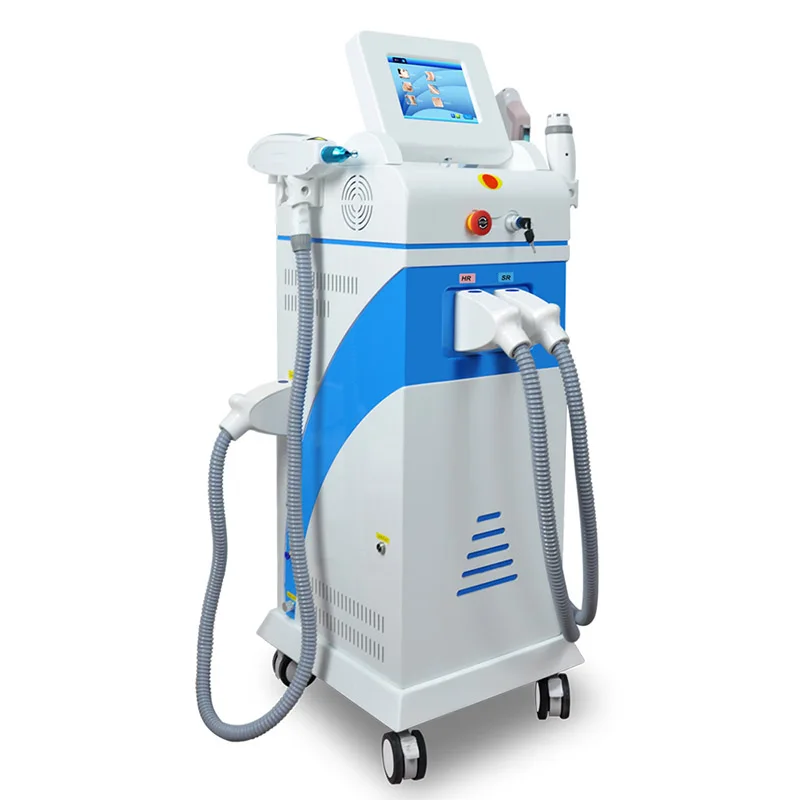 New portable IPL + Opt + SHR freckle whitening laser hair removal machine manufacturers direct supply