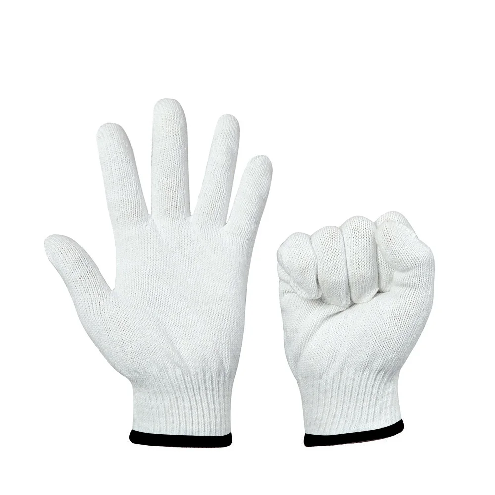 China Wholesale Cutomiz Logo High-Quality Cotton Gardening Gloves Available for Wholesale