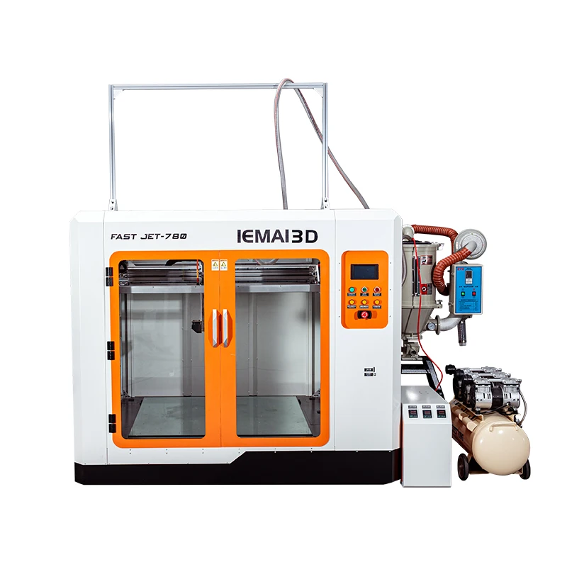 Affordable large scale pellet 3d printing machine artwork and furniture granular 3d printer