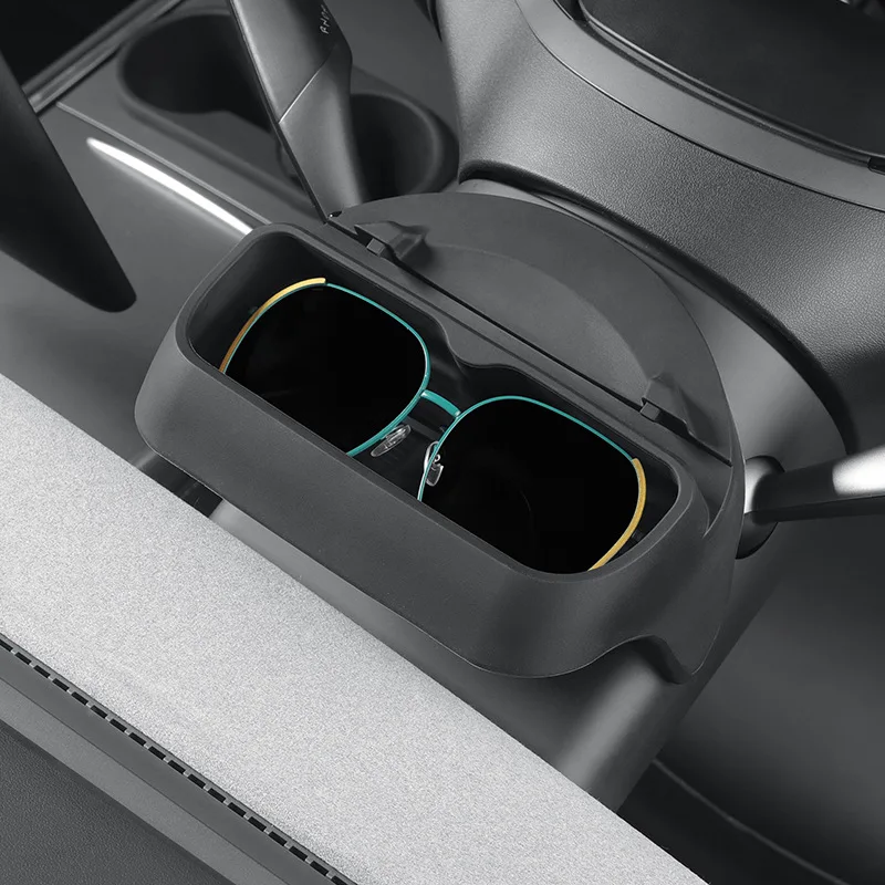 Подходит для Tesla Model 3/Y руль силиконовый бокс очков автомобильный навигационный держатель мобильного телефона