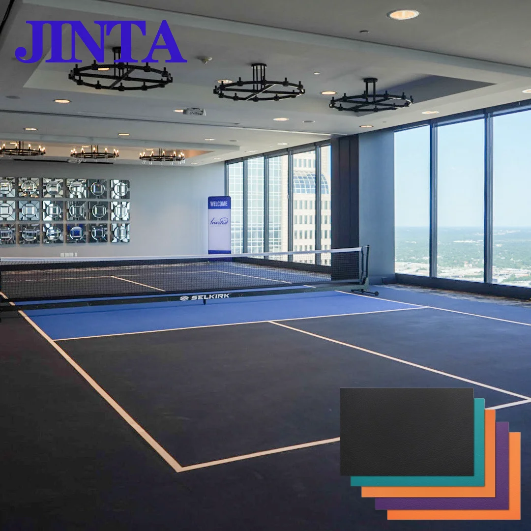 Крытый Pvc материал Pickleball Court коврик Профессиональный теннисный корт пол