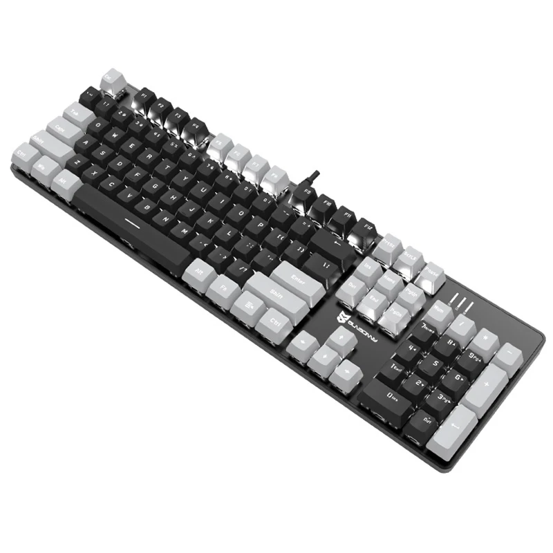 Suvsony N-j9 Pro Rgb игровая клавиатура с подсветкой; Цвет черный и белый; 104 клавиши клавиатуры