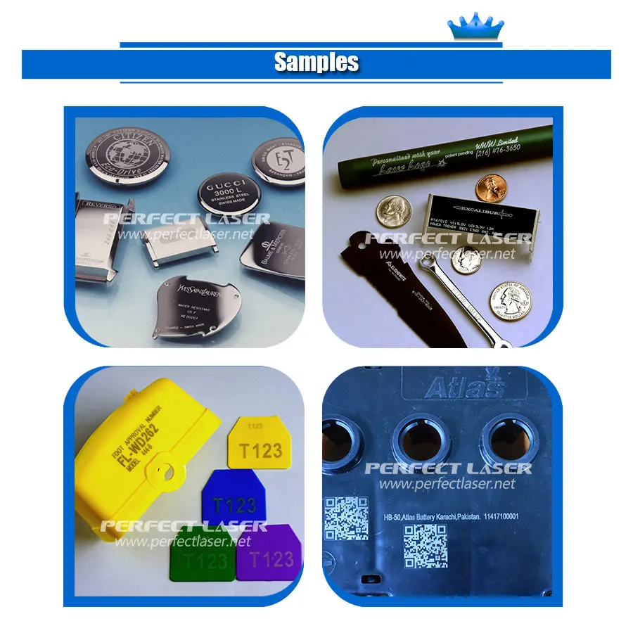  20W 30W 50W Jewelry Stainless Steel Fiber Laser Marking Machine For Sale metal laser engraving