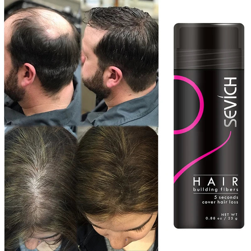 New Arrival Hair Styling Products keratin Hair Fiber Powder Spray Hair Building Fiber