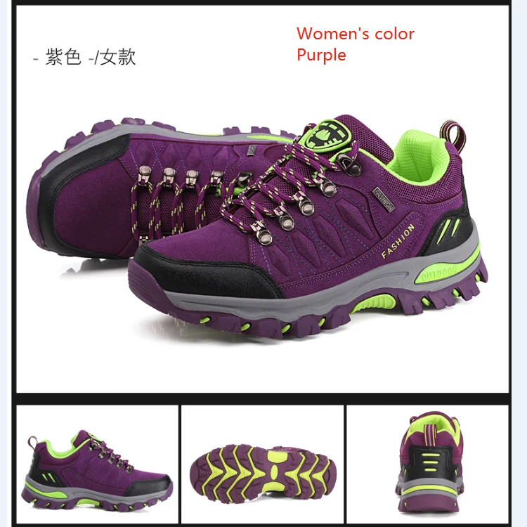 2021 New fashion trend classics for couple climbing running outdoor hiking shoes women