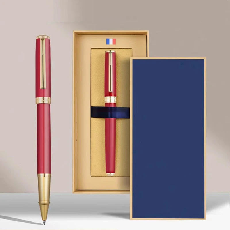 Wholesale Customizable Logo High-Grade Business Conference Gift Metal Heavy Handle Signing Pen