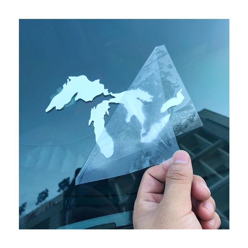 Outdoor Usage Weatherproof UV Printing Custom Decal PVC Vinyl Car Bumper Stickers Vehicle Window Sticker