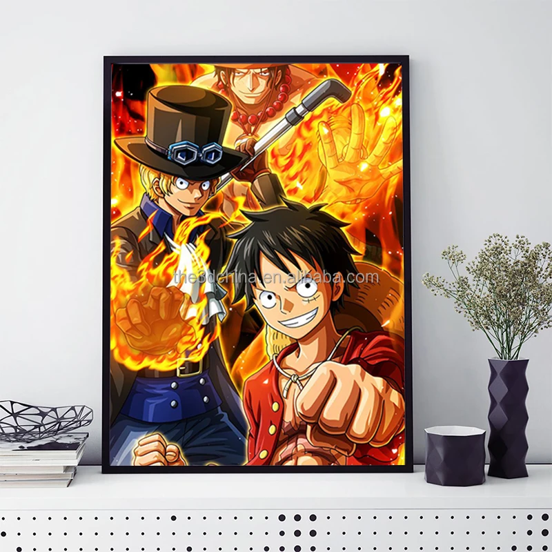 Good quality wholesale poster 3d lenticular printing anime Cartoon Posters Design Product