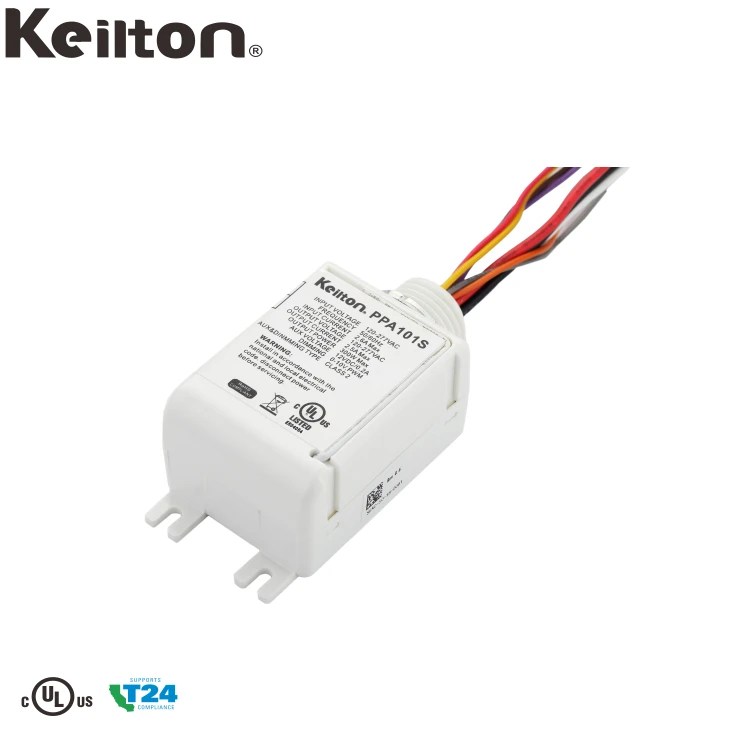 
Dual 0-10V Dimming Wireless Bluetooth Mesh Power Pack PPA101S 