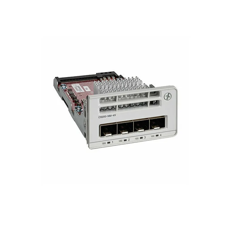  Новый Запечатанный C9200-NM-4X катализатор 9200 4-портовый 10 Гб сетевой