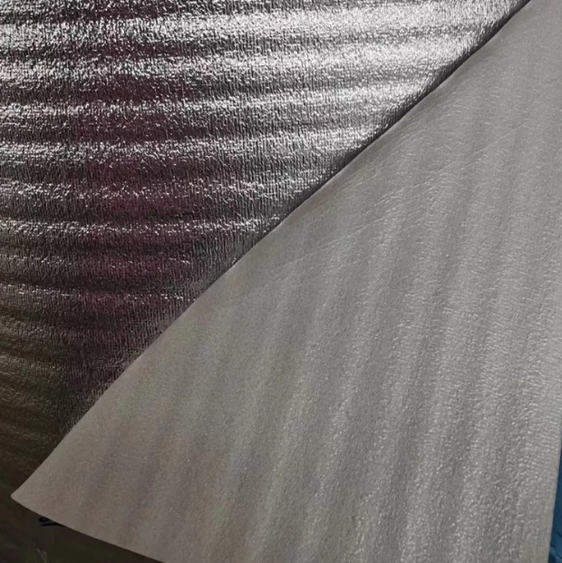 EPE pearl cotton foam board/Aluminum foil thermal insulation anti-static clad aluminum film