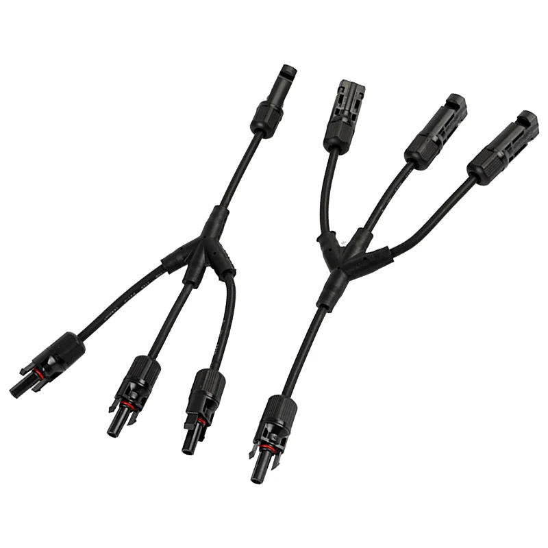 1000V 30A Solar  Wire Connector  3 Pin Connectors in and for Solar Panels PV Solar Panel Cable Connector