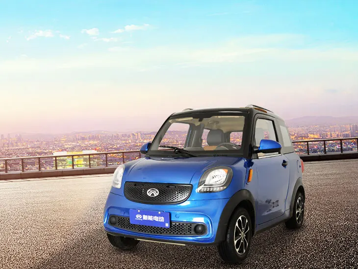 China Brand 2023  4 Seats Mini Electric Car QQ Ice Cream New Energy Mini Car For Adult