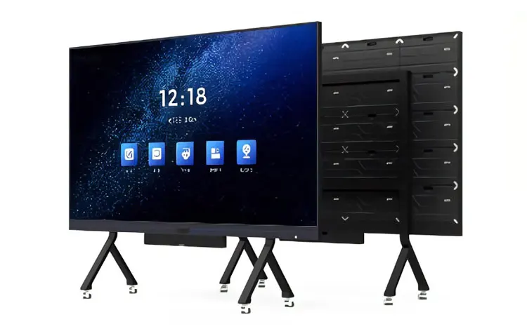 Горячая Распродажа цифровая доска 4k дисплей дюймов Интерактивная плоская панель мульти сенсорный экран Смарт-плата светодиодный