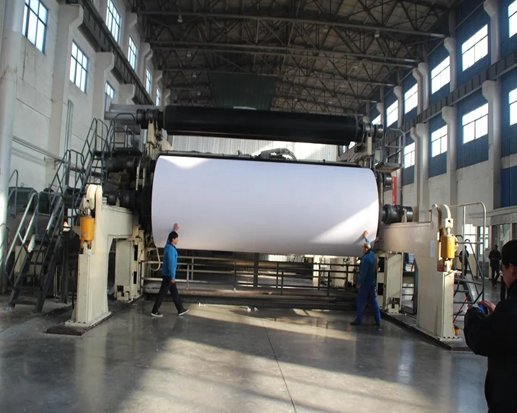 Paper Mill Automatic 2400mm Paper Recycle A4 Paper Making Machine Production Line Price