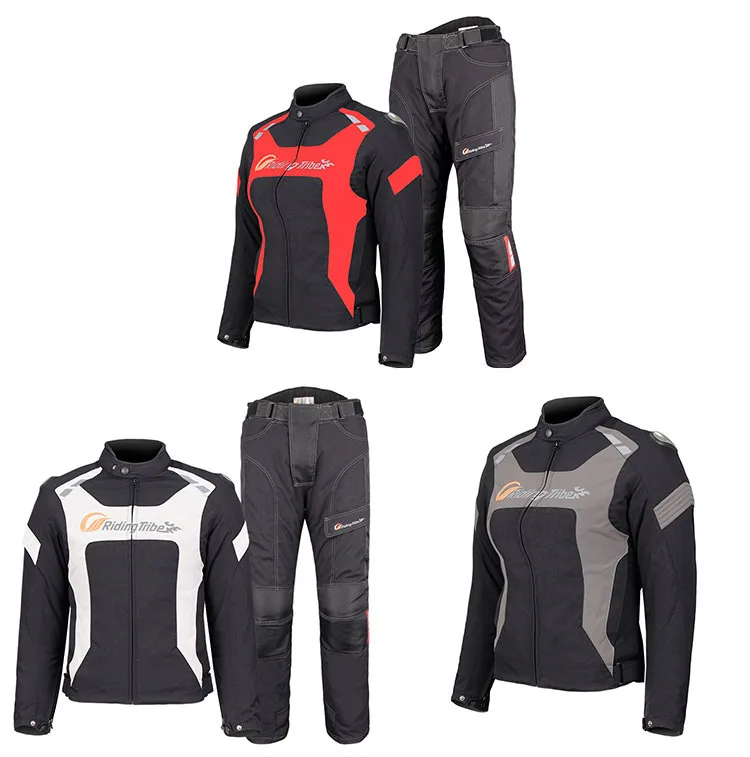 Waterproof Breathable Rider Jacket Set  Motorcycle Racing Suit For Men