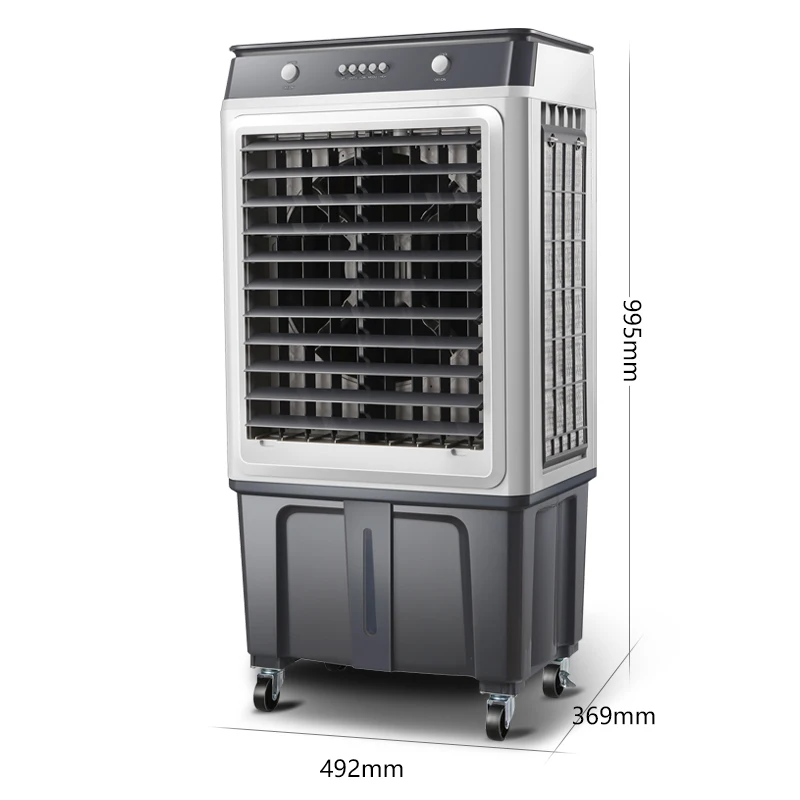 Прочный портативный охладитель воздуха 220 В переменного тока, вентилятор-подставка, электрический охладитель воздуха