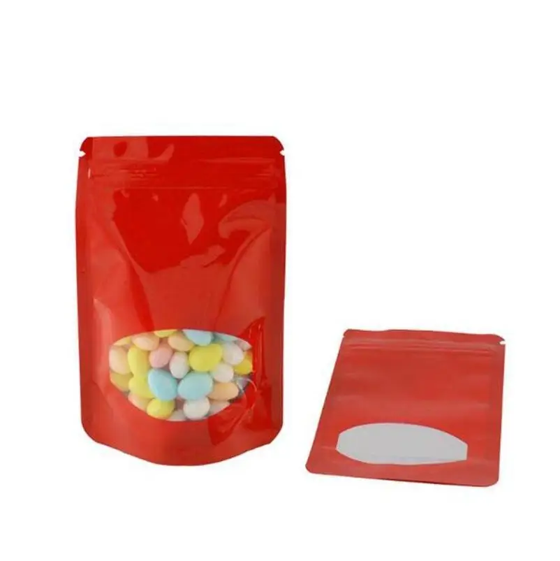 Custom Printed Food Grade Ziplock Snack Custom Plastic Pouch Packaging Food Packing Bag