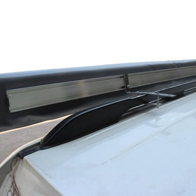 New Product 600d Oxford Suv Top Roof Tent Flat Waterproof Travelling Outdoor Retractable Camping Car Roof Side Awning