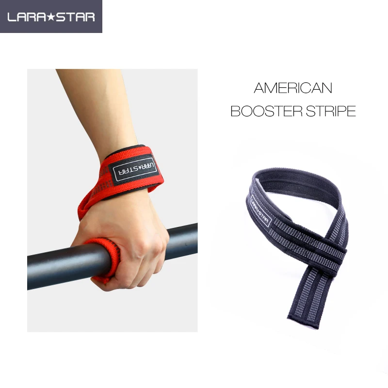 Heavy Duty Weight Lifting Wrist Wraps Cotton Wrist Braces Fitness Gym Wrist Pull Up Straps Grips