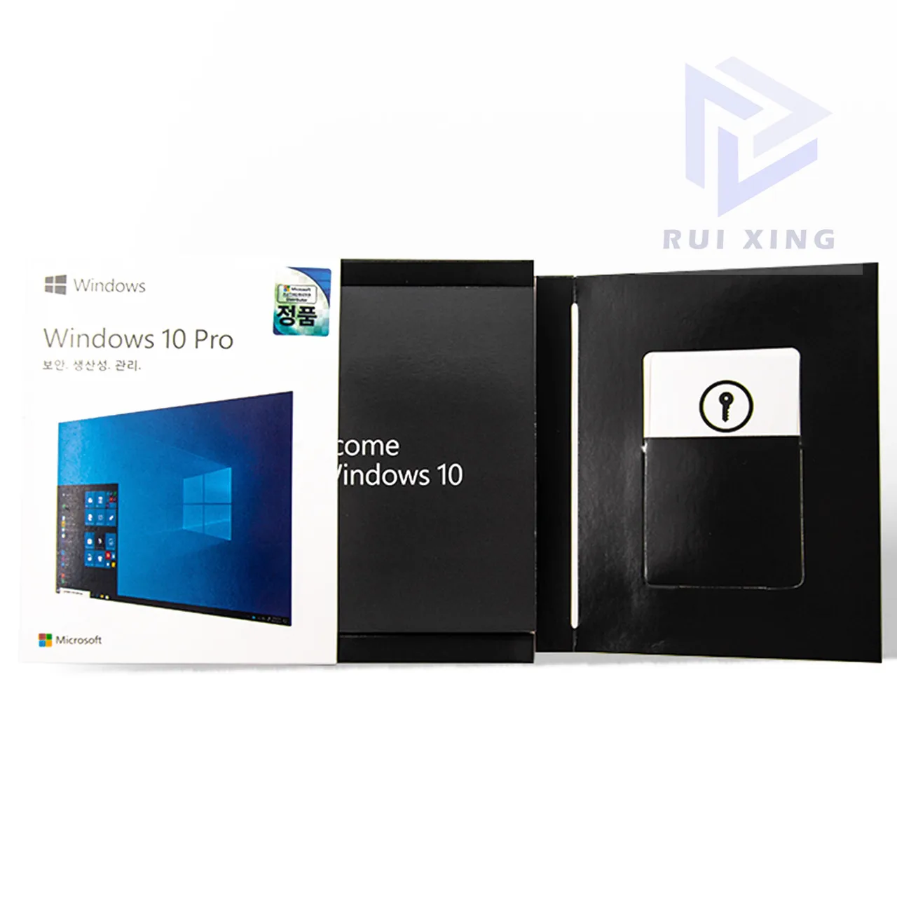 
Korean software FPP key Windows 10 Professional Pro Korean version USB Flash Drive 3.0 Retailbox Made in Tanwai 