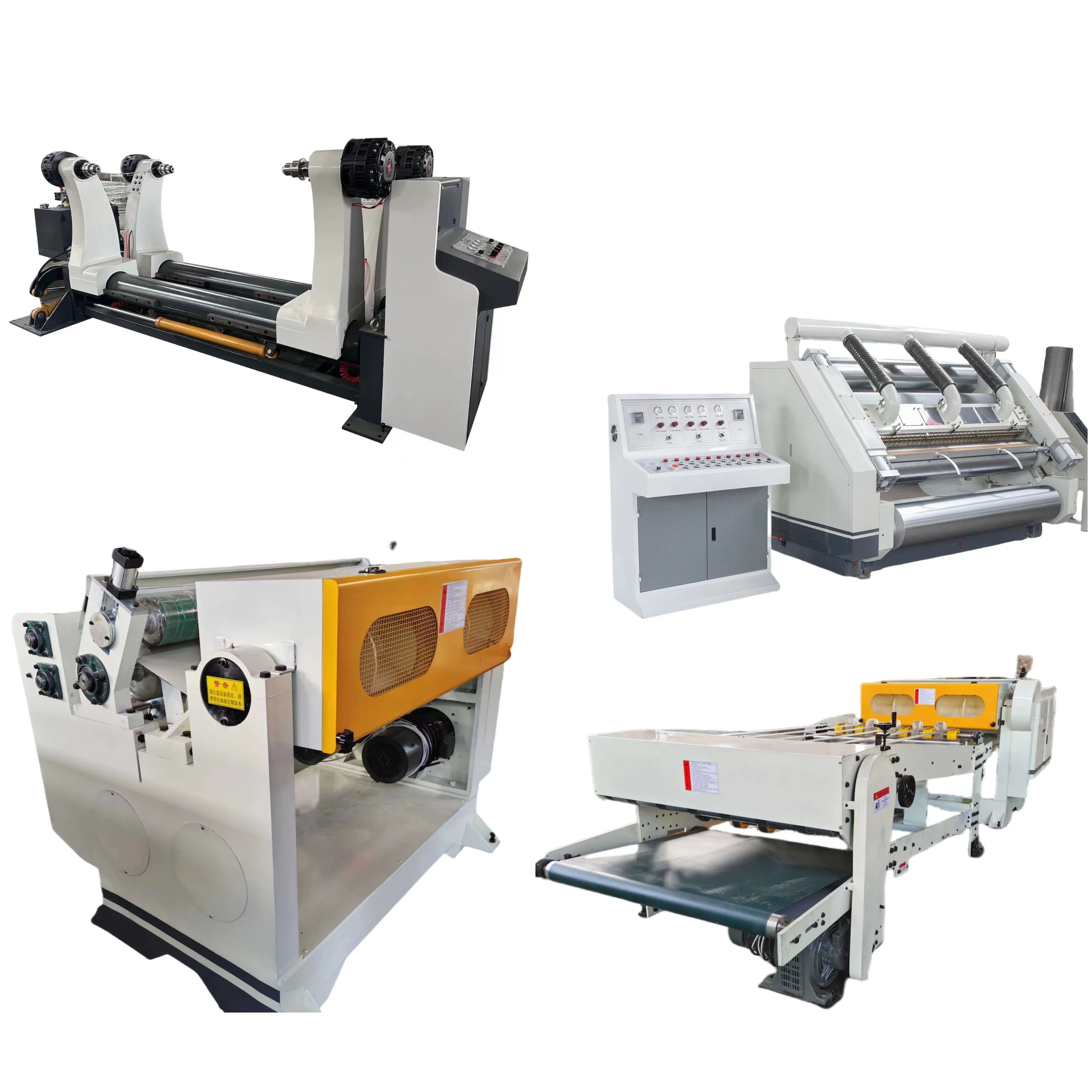 2 Layer Corrugated Cardboard Carton Box Making Machine