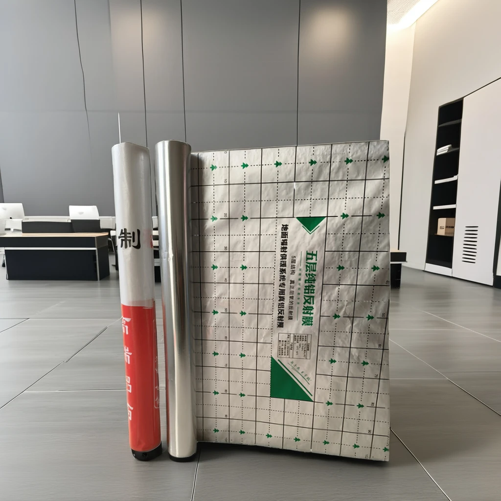 Modern Design Aluminum Insulation Reflective Foil Film for Radiant Floor Heating 50m for Hotel Water Application