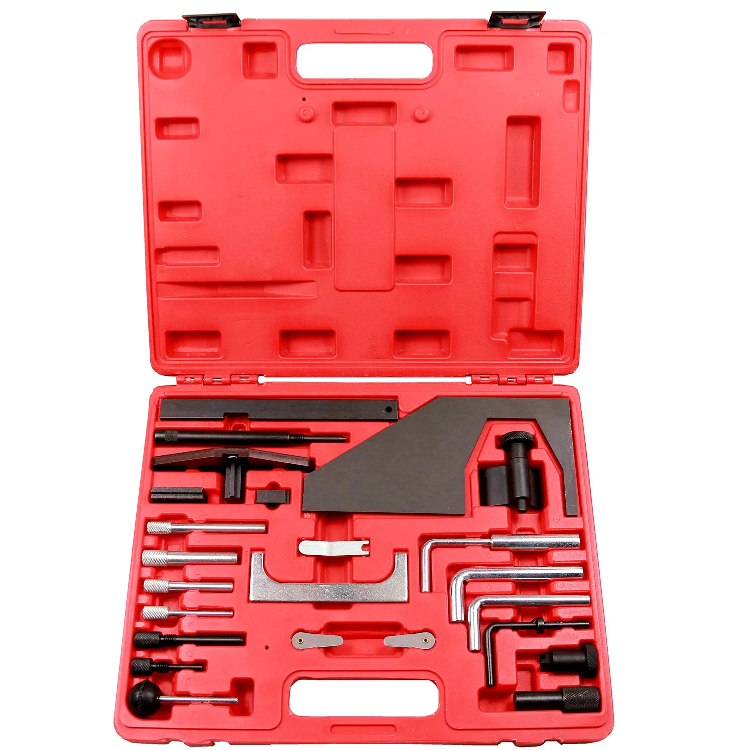 Engine Timing Belt Tool Crank Cam Pump Lock Tool Compatible with Ford Mazda 1.4 1.6 1.8 2.0 2.3L