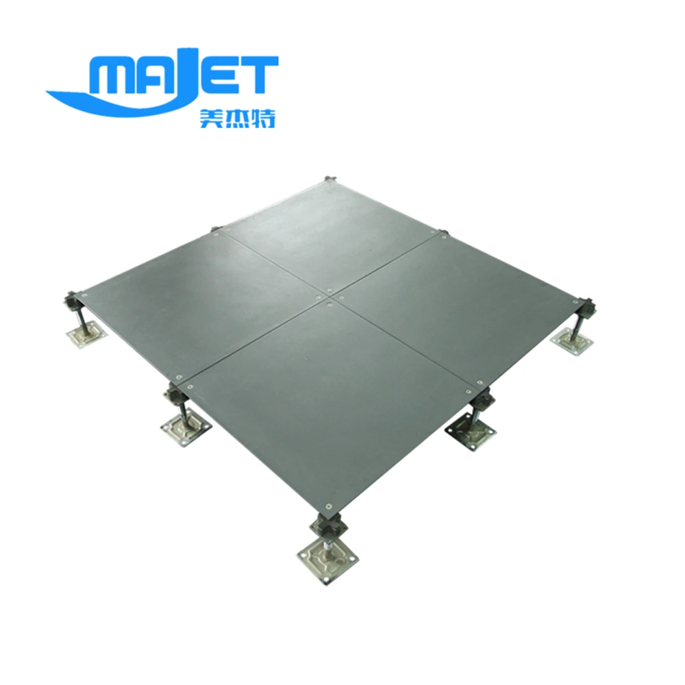 China epoxy flooring for hospital oa net floor false flooring steel material 600x600mm