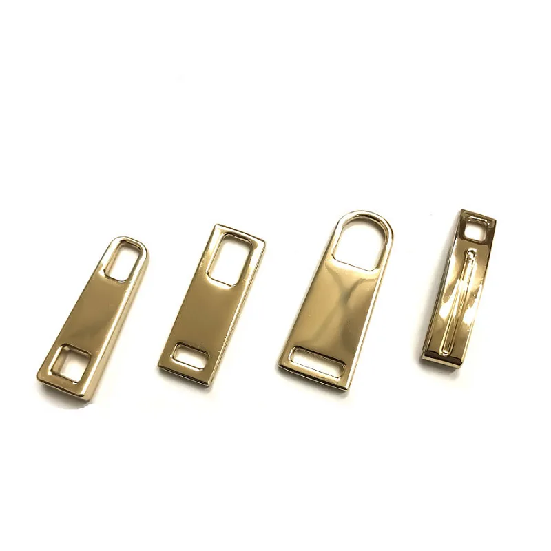 Custom Logo Jacket Zipper Pulls Canada Guangzhou Zip pull 5g Metal Zipper Puller For Bag Handbags Fabric Tactical Zipper Pull