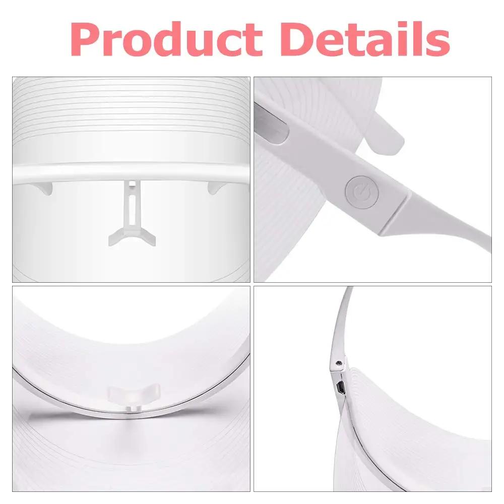 3 colors LED FACIAL MASK PHOTON MACHINE SKIN CARE PRODUCTS PARTY MASKS home use beauty equipment