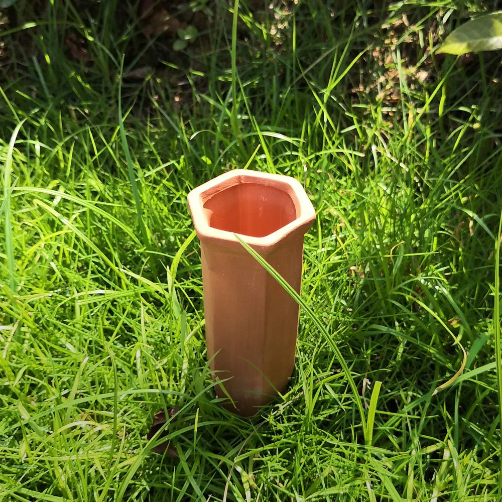 2023 Amazon hot selling Terracotta Watering Spike Vacation Plant Waterer for Indoor & Outdoor Plants