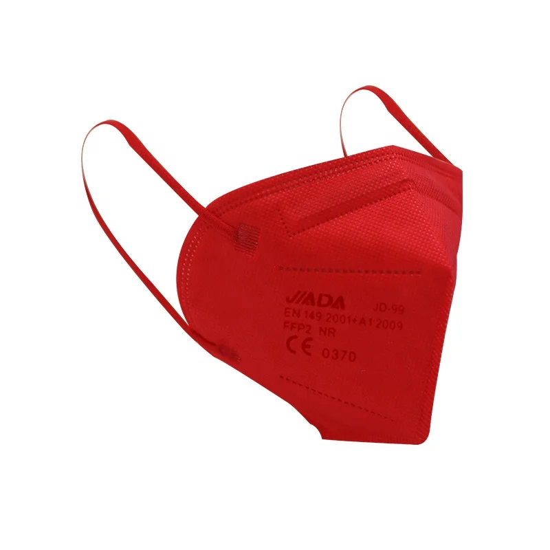 Factory direct disposable colored cotton ffp2 respirator mask with high quality