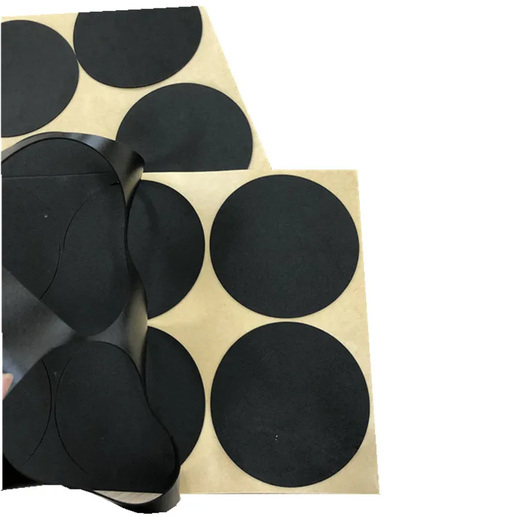 1mm thickness manufacturers custom high quality adhesive anti-slip circle die cut EVA foam sheet