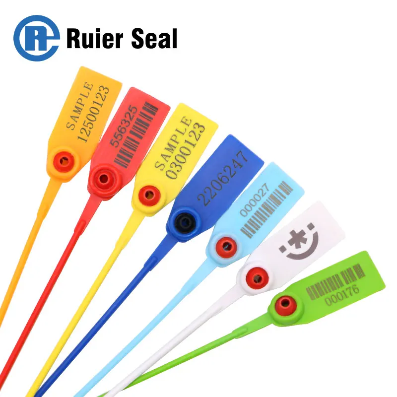 Ruier REP001 Heavy Duty Security Plastic Seal Indicative Security Seal For Bank