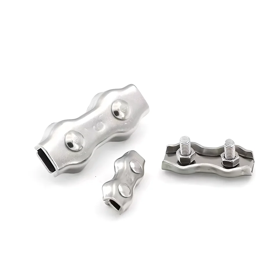 Rigging hardware duplex wire rope clip Stainless Steel Wire Rope Clip Cable Clamp