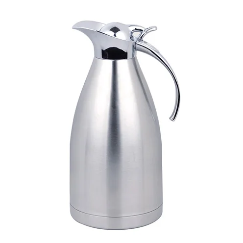Classic Style Tazas De Cafe Double Wall Stainless Steel Zinc Alloy Vacuum Coffee Thermos Pot Vacuum Jug
