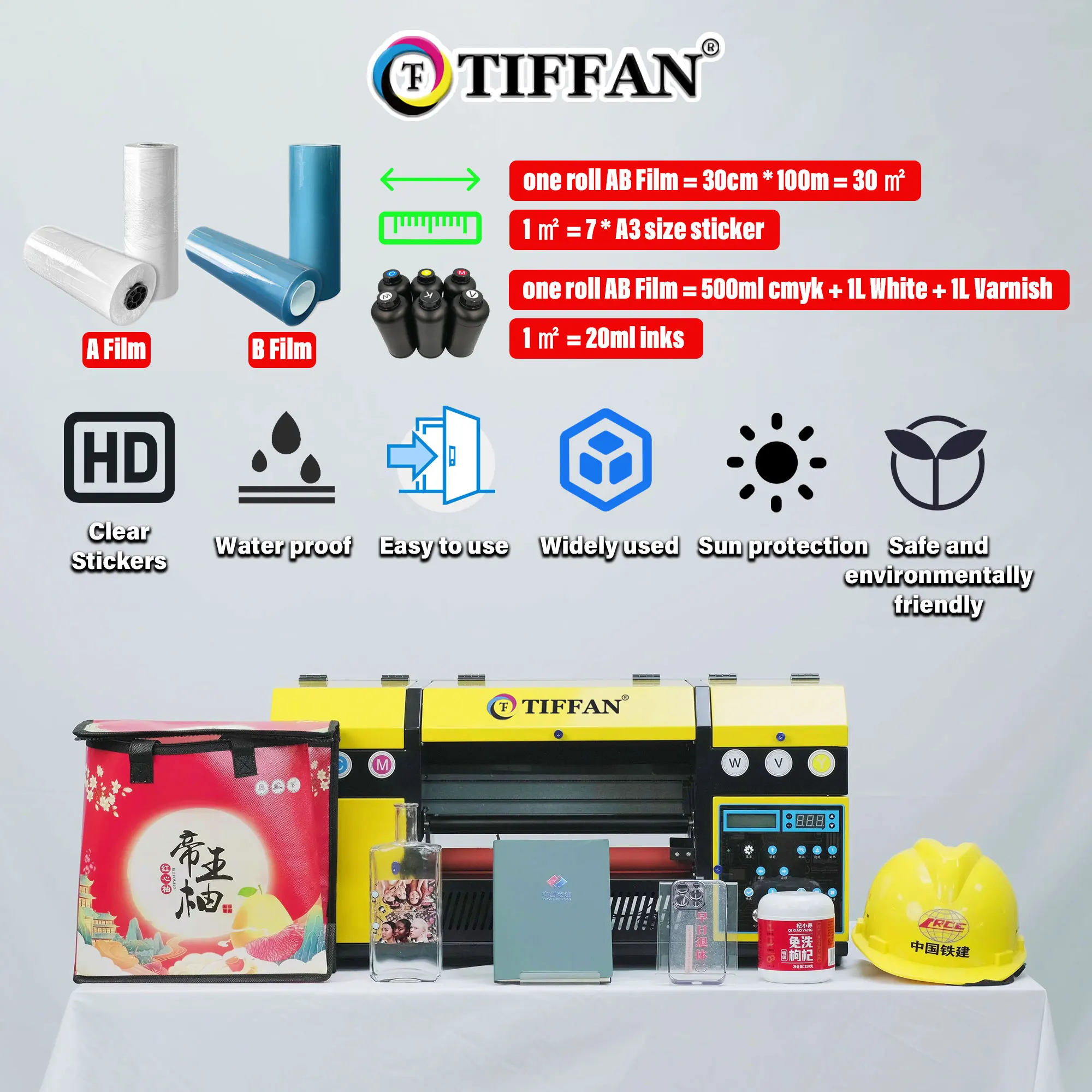 Reliable Supplier impresora dtf uv 12 inches 30cm 30 cm Small UV Printer For Lego Printer UV DTF Printer A3