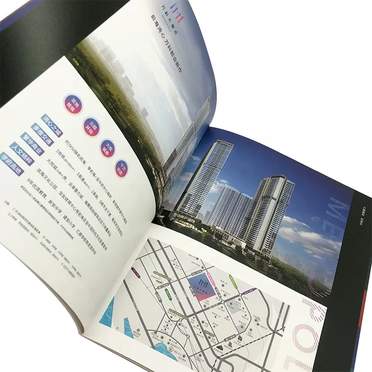 Профессиональный Маленький журнал, учебная цветная книга, печать Премиум