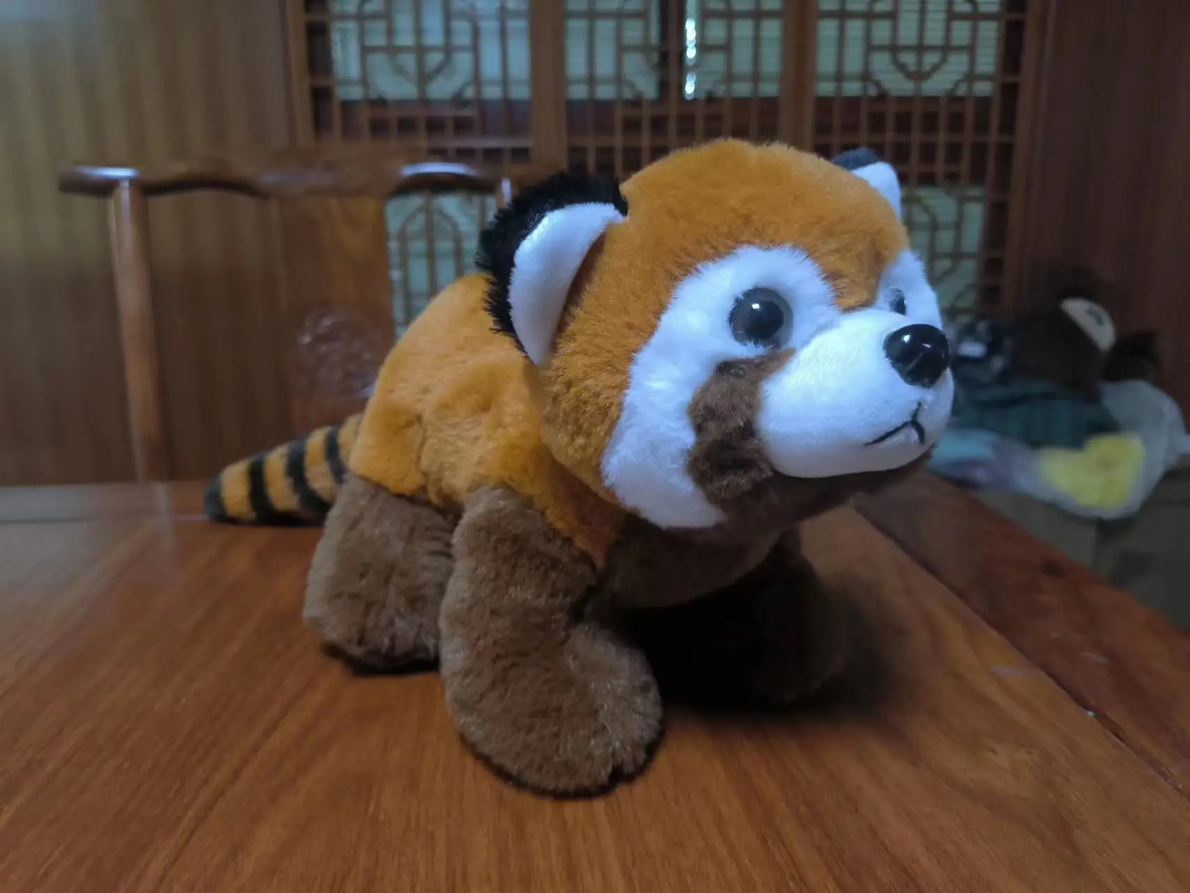 18cm Simulation Plush Toys Red Panda Bear Cat Lifelike Soft Toys Plush Lesser Panda Doll Ailurus Fulgens for Kids Gifts
