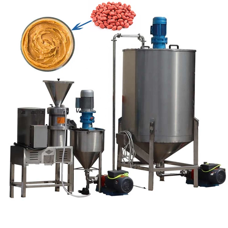 Commercial Sale Sesame Sauce Grinding Making Machine Nut Groundnut Peanut Butter Making Machine